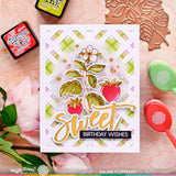 Waffle Flower Sweet Plaid Panel Die