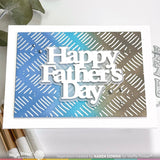 Waffle Flower Father's Day Word Die
