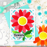 Waffle Flower Oversized Daisy Die 'n Stencil