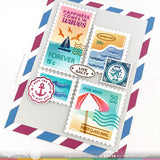 Postage Collage Beach Days Stamp Set