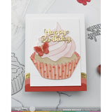 Waffle Flower Sweet Cupcake Die & Stencil Bundle