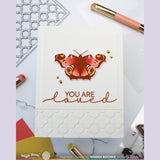 Waffle Flower Quatrefoil Panel Die