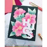 Waffle Flower Hibiscus Cluster Die