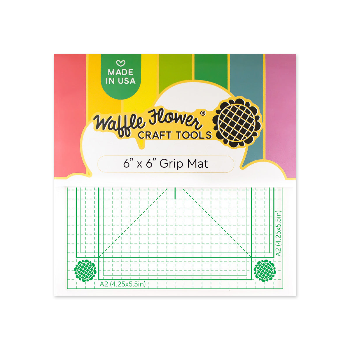 Waffle Flower 6 x 6 Grip Mat
