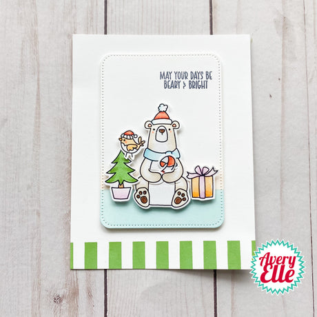 Avery Elle Beary & Bright Clear Stamp & Die Set Bundle