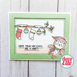 Avery Elle Happy Owlidays Clear Stamp & Die Set Bundle