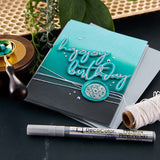 Spellbinders Sealed Twine Etched Dies - Sealed by Spellbinders Collection