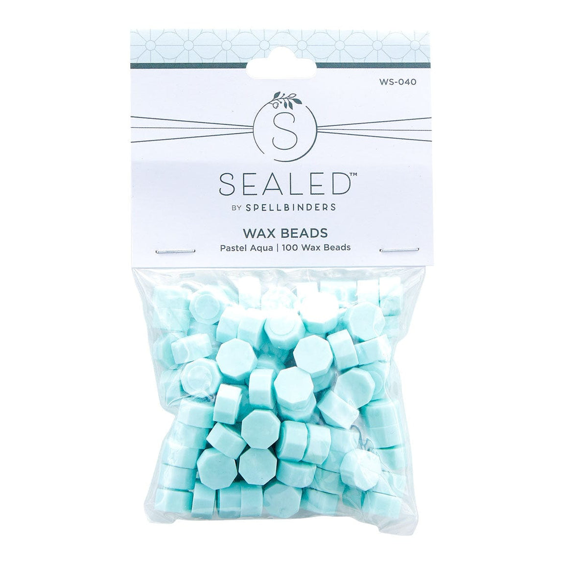 Spellbinders Pastel Aqua Wax Beads - Sealed by Spellbinders Collection