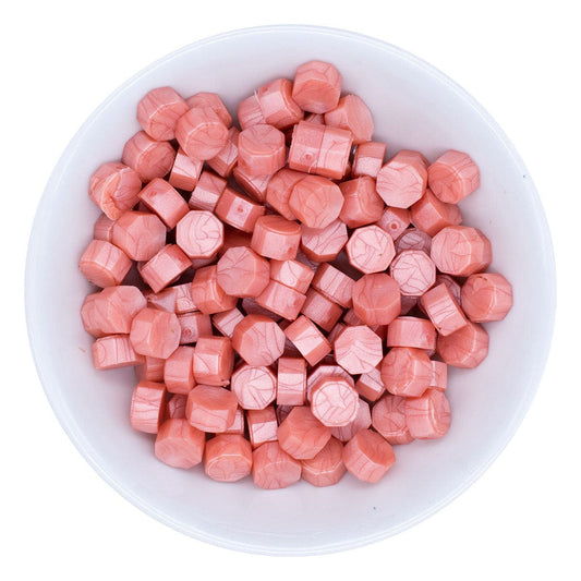 Spellbinders Peachy Pink Wax Beads - Sealed by Spellbinders Collection