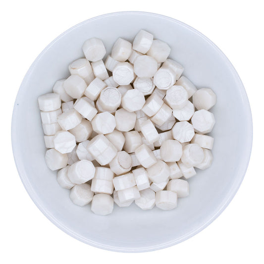 Spellbinders Pearl White Wax Beads - Sealed by Spellbinders Collection