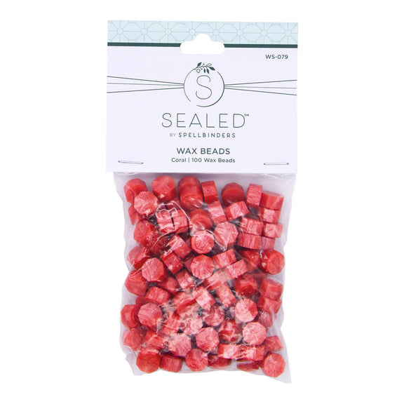 Spellbinders Coral Wax Beads - Sealed by Spellbinders Collection