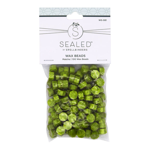 Spellbinders Matcha Wax Beads - Sealed by Spellbinders Collection