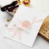 Spellbinders Timeless Blooms Wax Seal Stamp - Pressed Posies Collection