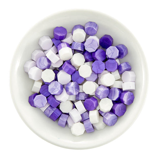 Spellbinders Must-Have Wax Bead Mix Purple - Sealed by Spellbinders Collection