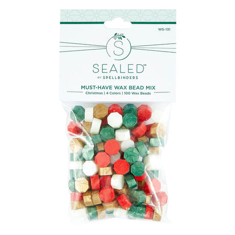 Spellbinders Must Have Wax Beads Mix Christmas - Sealed 3D Christmas Collection