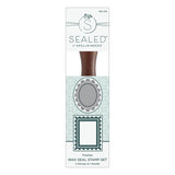Spellbinders 2 Pack Frames Wax Seal Stamps from the Holiday Magic Collection