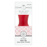 Spellbinders Snowflake Mini 3D Wax Seal from the Holiday Magic Collection