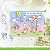 Lawn Fawn Whoosh, Kites! Stamp and Die Set Bundle