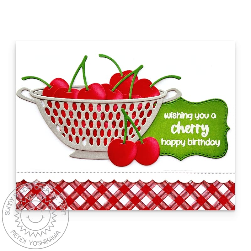 Sunny Studio Stamps Punny Fruit Greetings Stamps