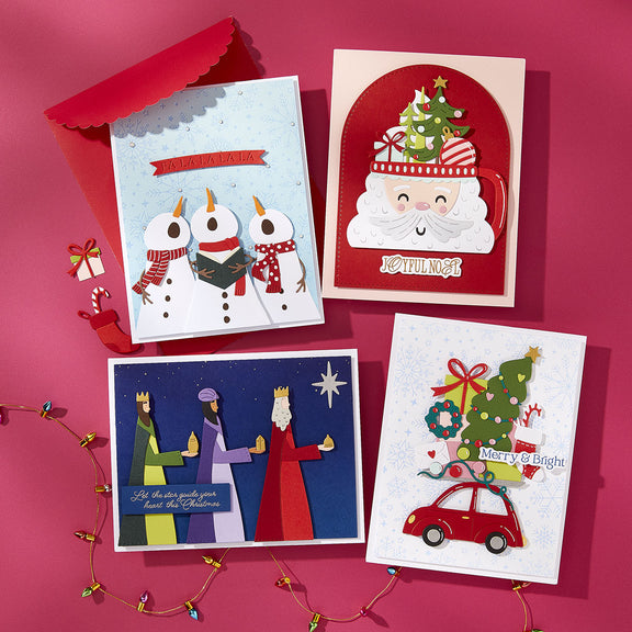 Spellbinders The Three Magi Stamp & Die Set from the Wonderland Collection
