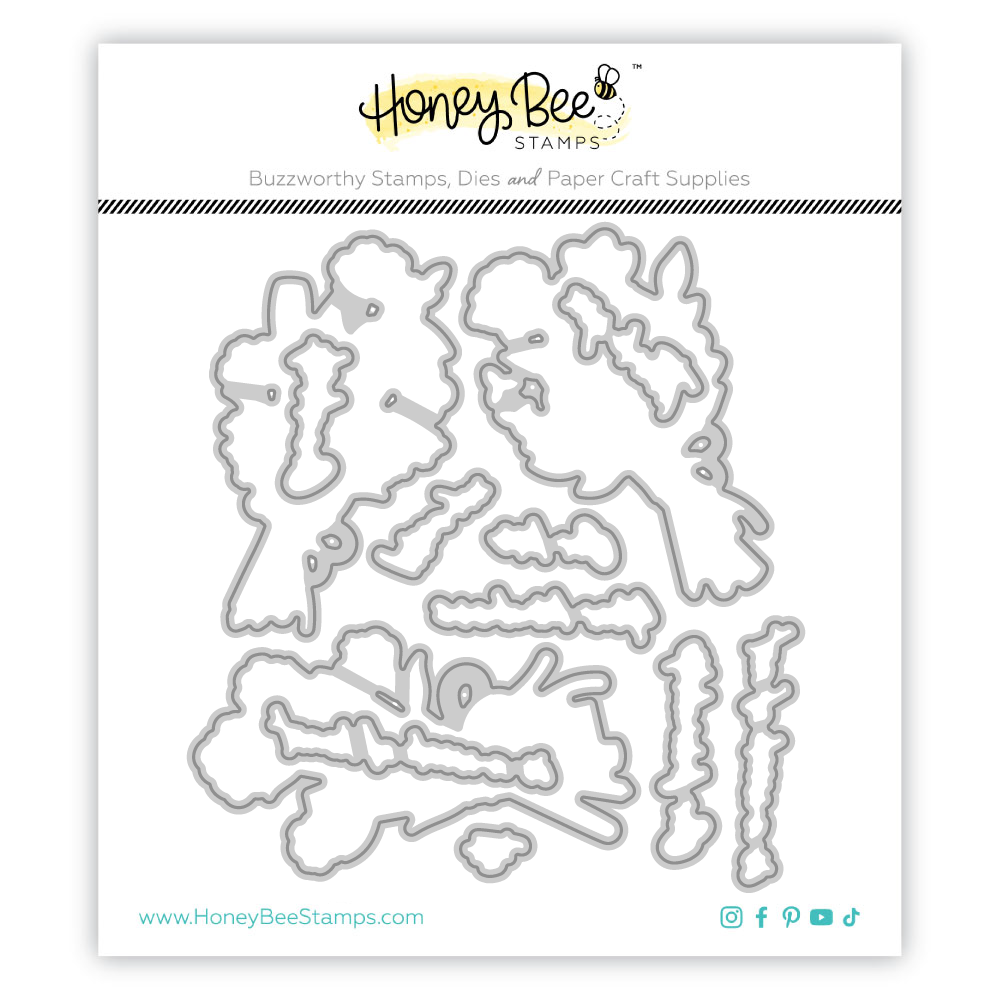 Honey Bee Stamps Work Of Heart - Coordinating Honey Cuts