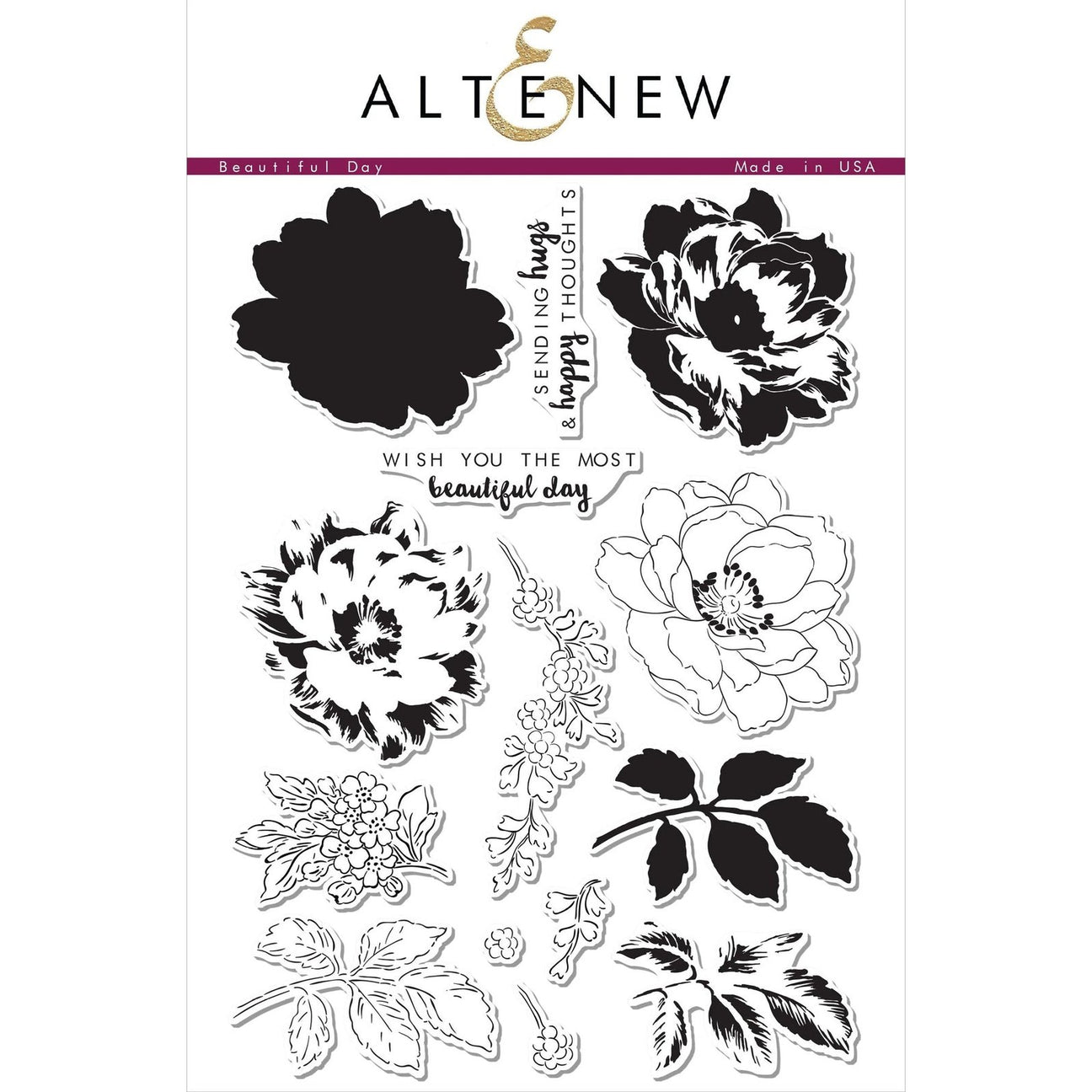 Altenew Beautiful Day Stamp Set