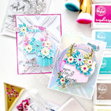 Pinkfresh Studio Leafy Lattice Die & Press Plate Bundle