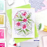 Pinkfresh Studio Double Stitched Elongated Oval Die