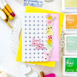 Pinkfresh Studio Starry Scallops coverplate die