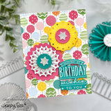 Honey Bee Big Bold Birthday 4 x 4 Stamp & Die Set Bundle