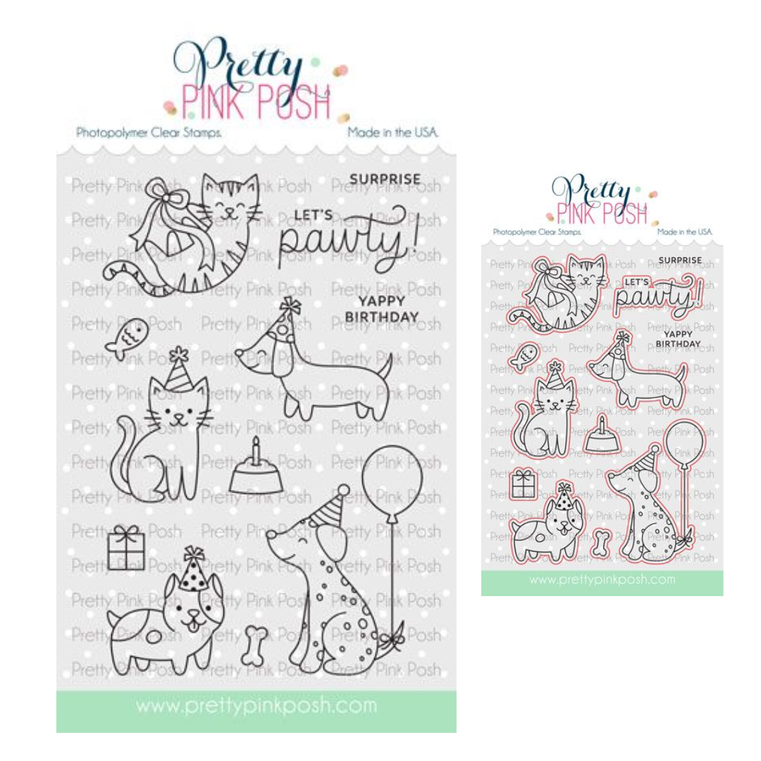 Pretty Pink Posh Birthday Dogs & Cats Bundle