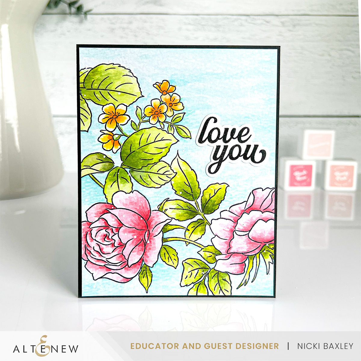 Altenew Build-a-Garden: Branching Roses & Add-on Die Bundle