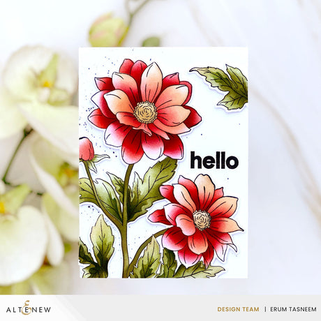 Altenew Build-a-Garden: Dreamy Dahlias and Add-on Die Bundle