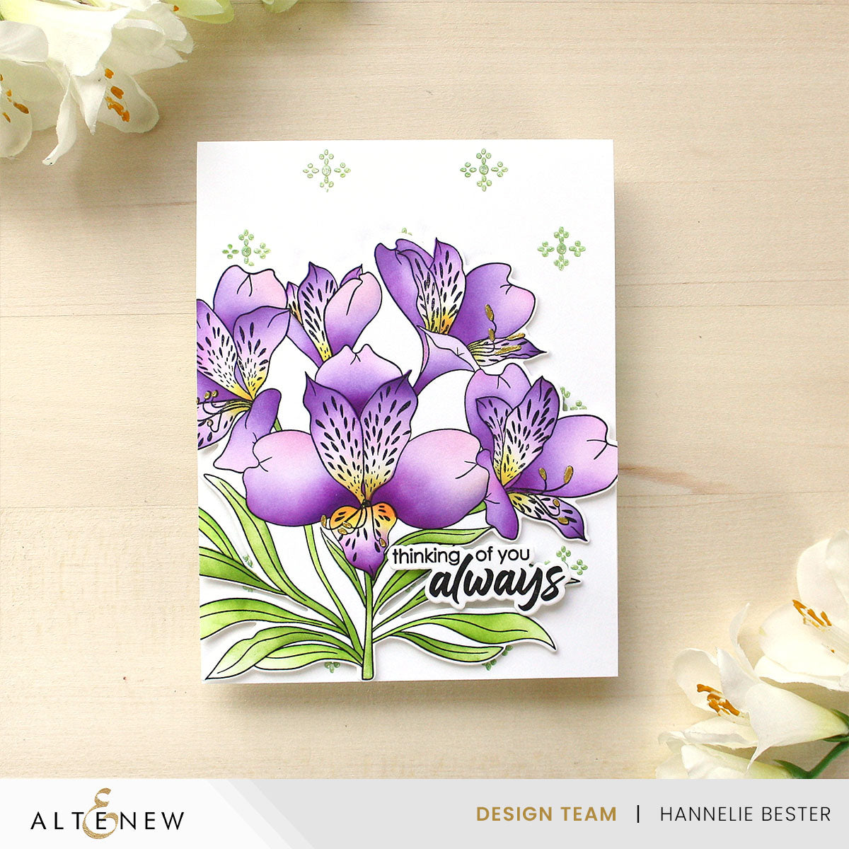 Altenew Build-a-Garden: Peruvian Lily & Add-on Die Bundle