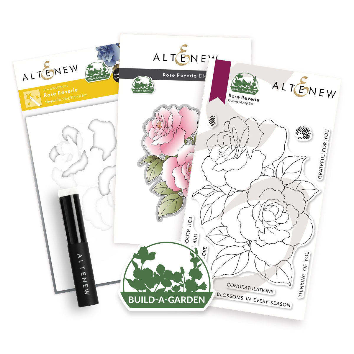 Altenew Build-A-Garden: Rose Reverie