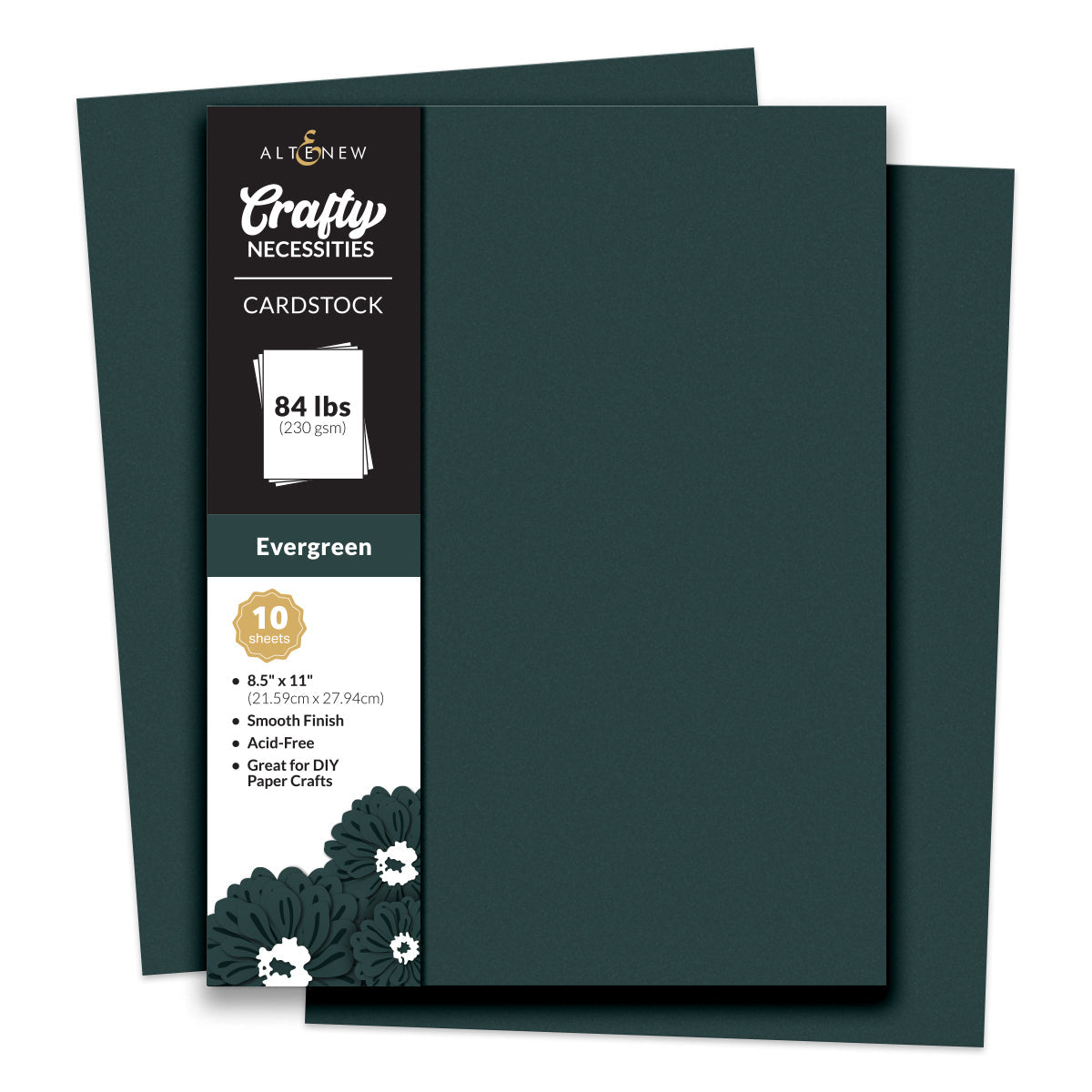 Altenew Evergreen Cardstock 8.5" x 11" - 10 sheets