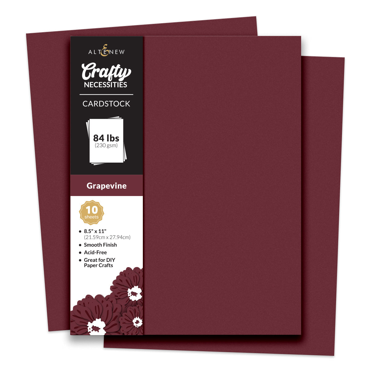 Altenew Grapevine Cardstock 8.5" x 11" - 10 sheets