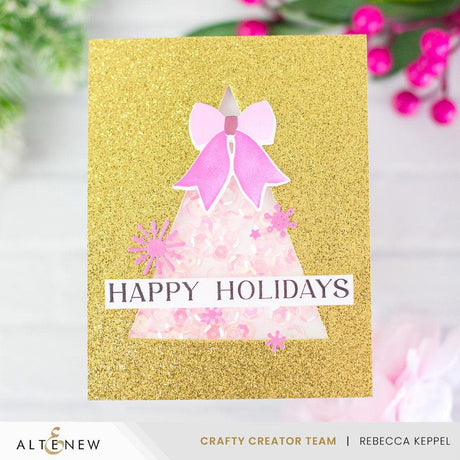 Altenew Glitter Cardstock Set - Citrine (8.5x11, 10 sheets)