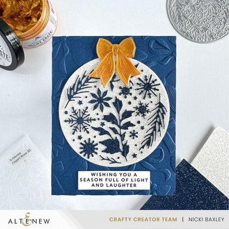 Altenew Glitter Cardstock Set - Moonstone (8.5x11, 10 sheets)