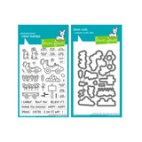 Lawn Fawn Carrot 'Bout You Stamp and Die Set Bundle