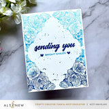Altenew Cornered Blooms Stamp Set