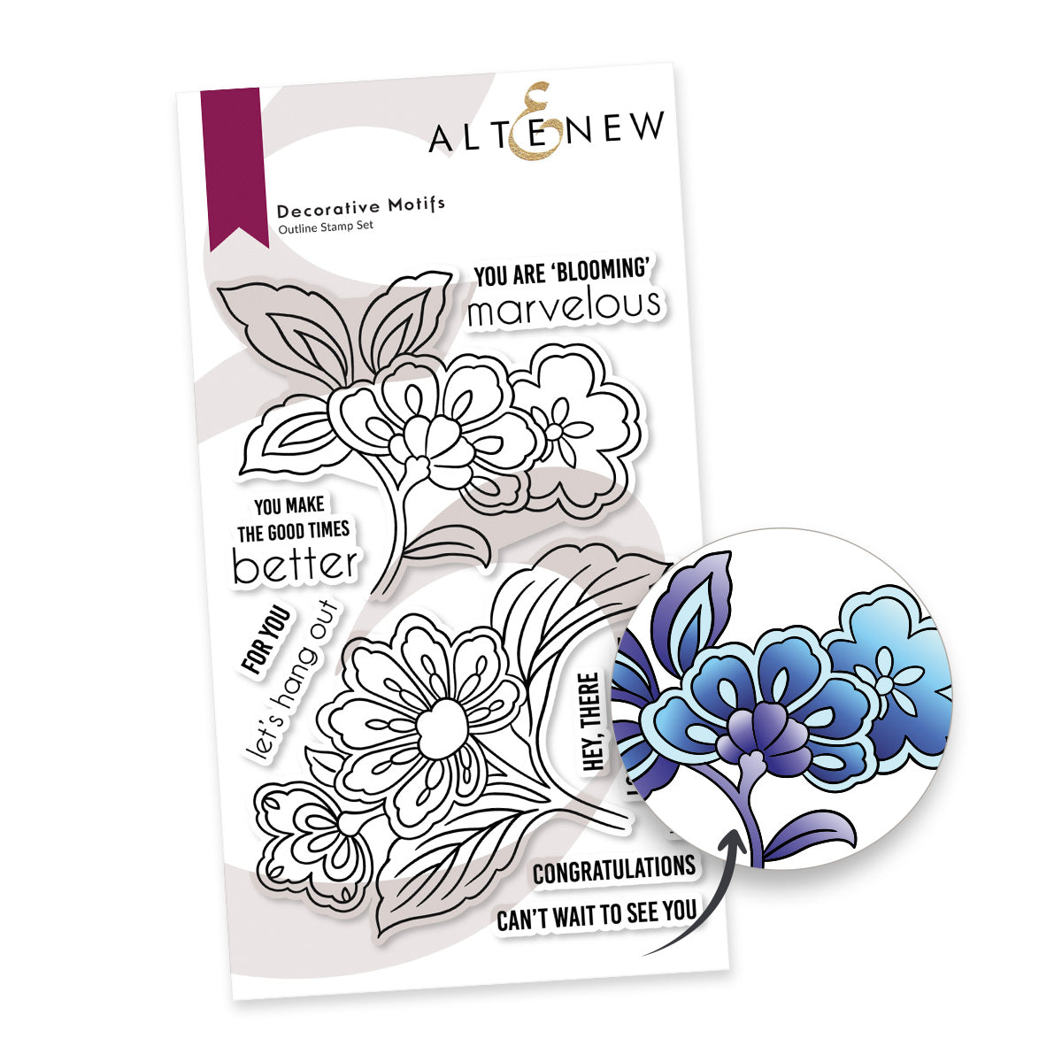 Altenew Decorative Motifs Stamp Set