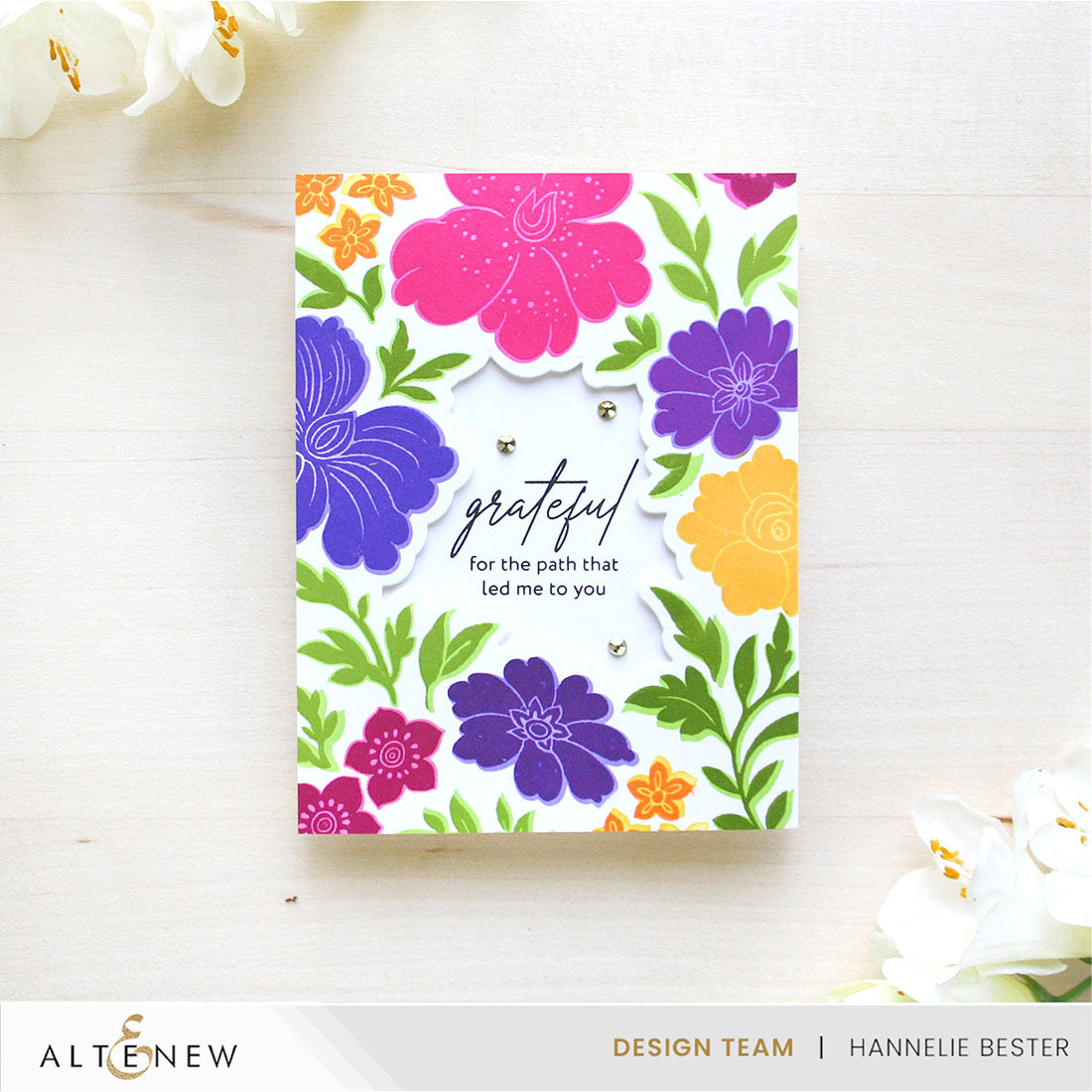 Altenew Craft Your Life Project Kit: Floral Odyssey & Add-on Die Bundle