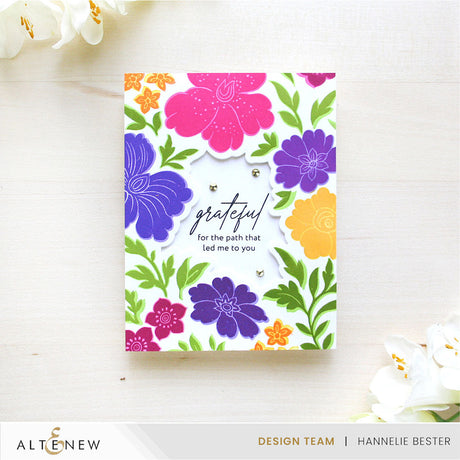 Altenew Craft Your Life Project Kit: Floral Odyssey & Add-on Die Bundle