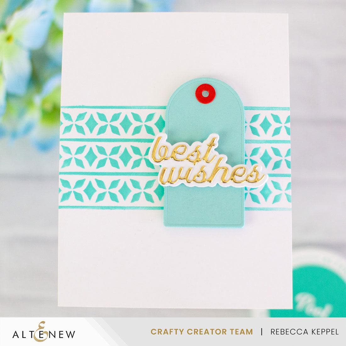 Altenew Best Wishes Tags Die Set