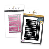 Altenew One-Go: Solid Sentiment Strips Complete Bundle