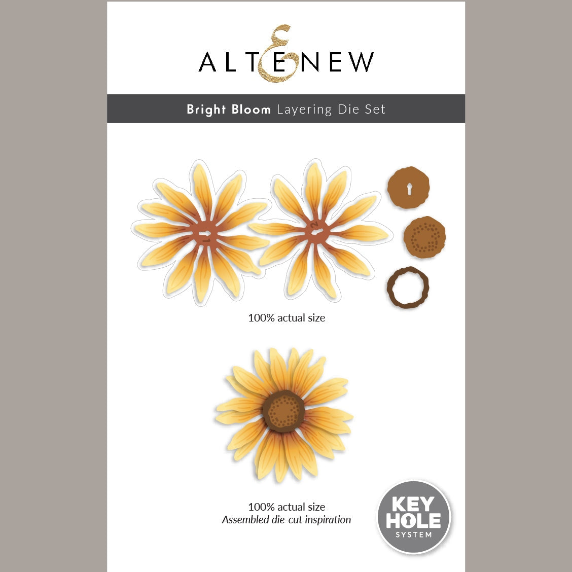 Altenew Bright Bloom Layering Die Set