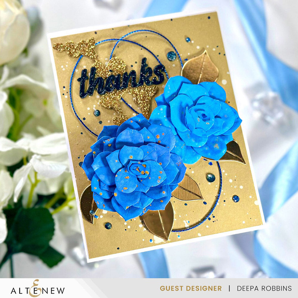 Altenew Craft-a-flower: April Kiss Camellia Layering Die