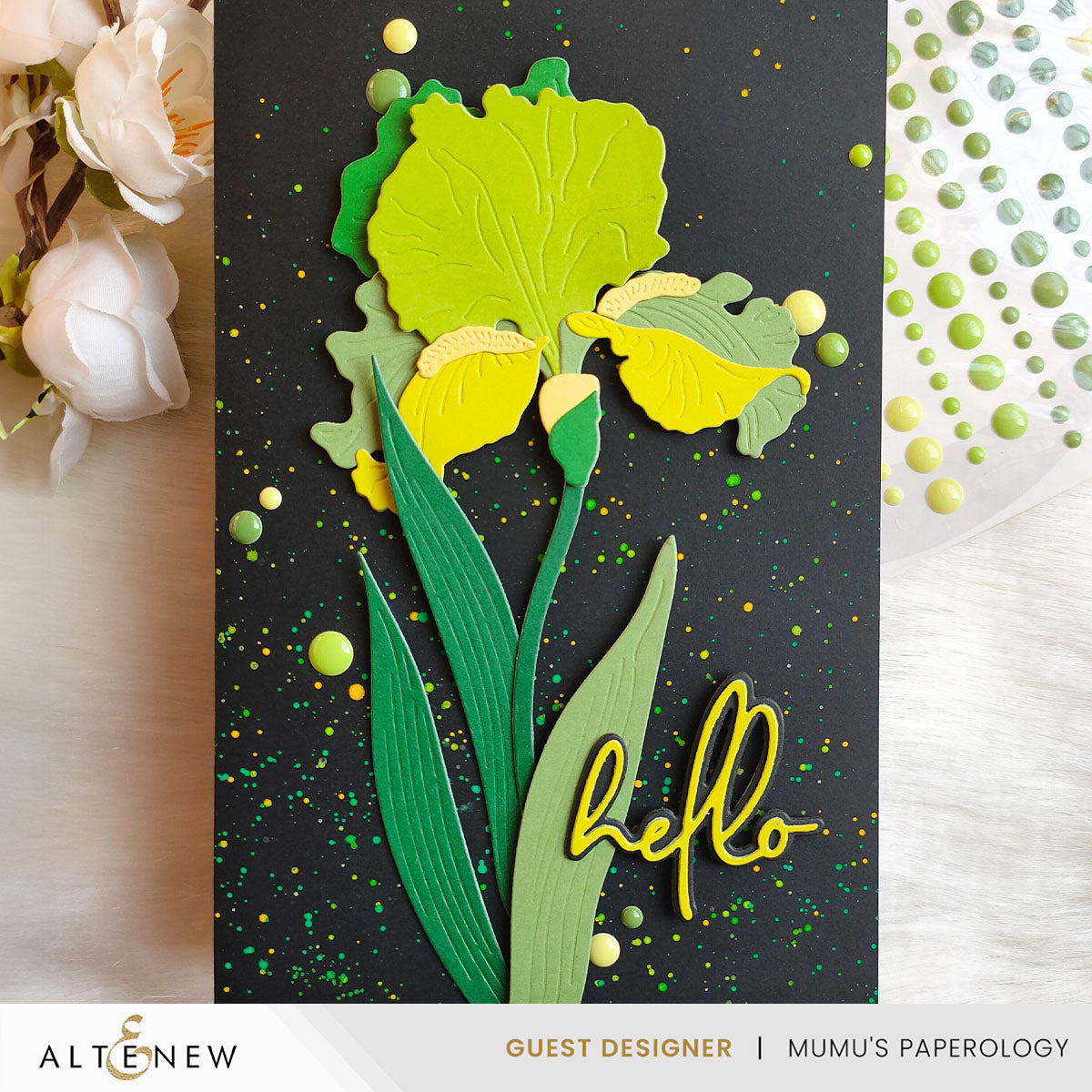 Altenew Craft-a-Flower: Bearded Iris Layering Die Set