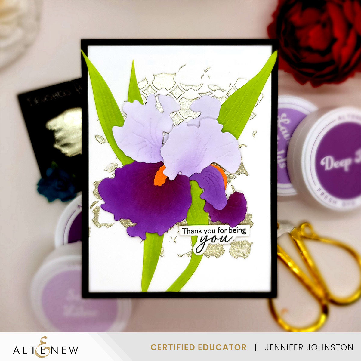 Altenew Craft-a-Flower: Bearded Iris Layering Die Set